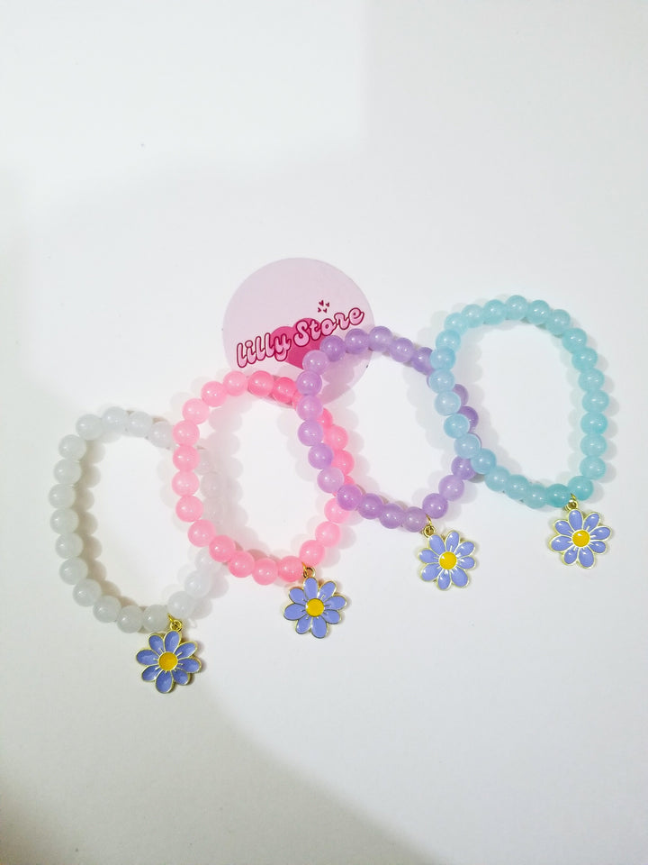 FLOWER CHARM BRACELET