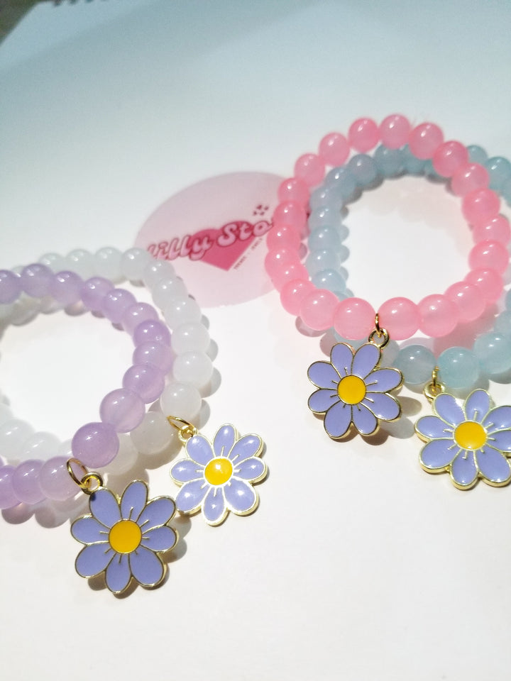 FLOWER CHARM BRACELET