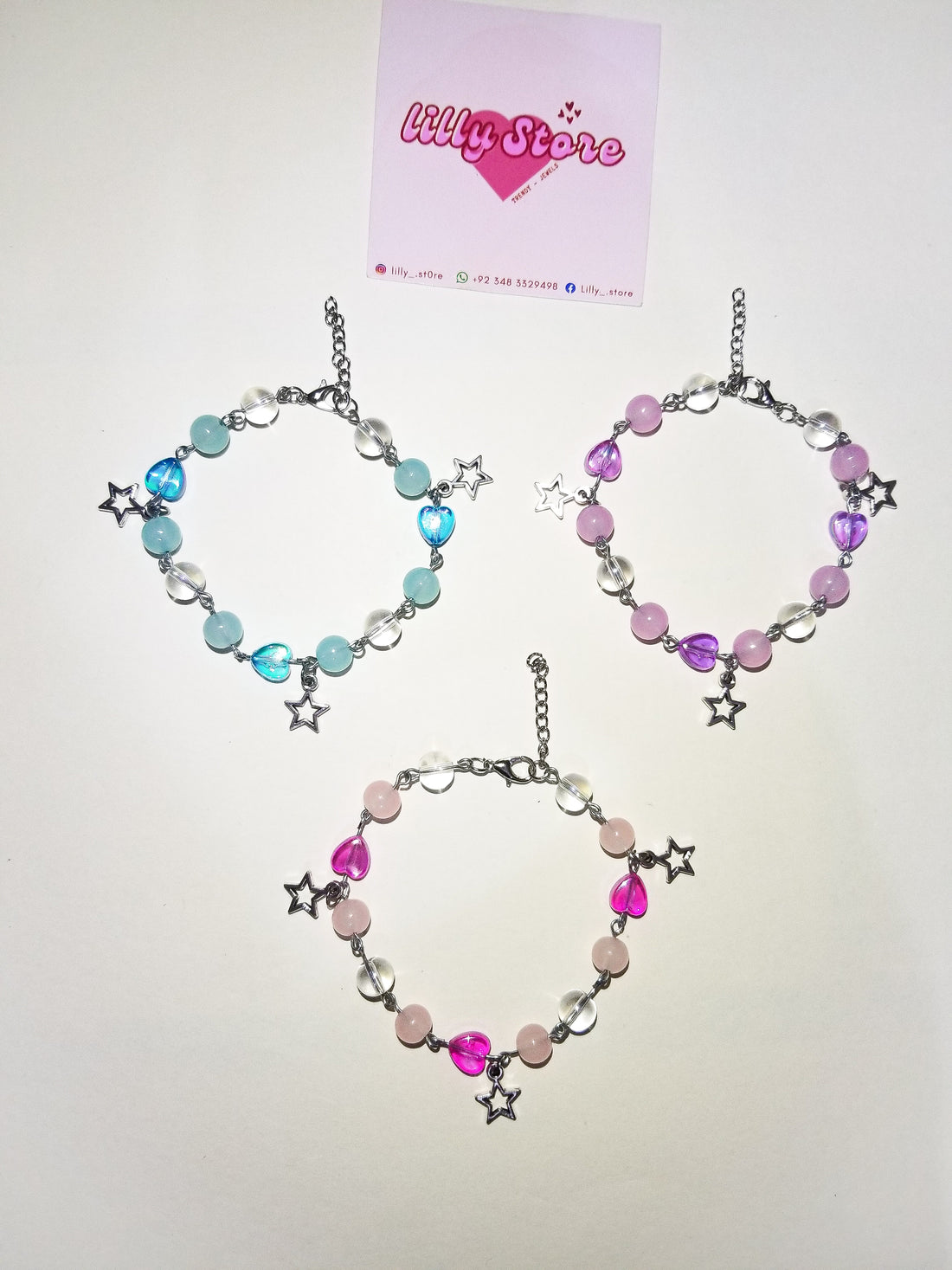 BUBBLE HEARTS BRACELETS