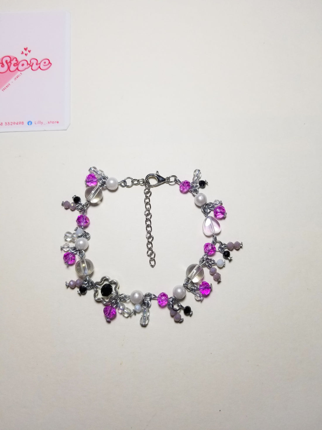 KUROMI INSPIRED BRACELET