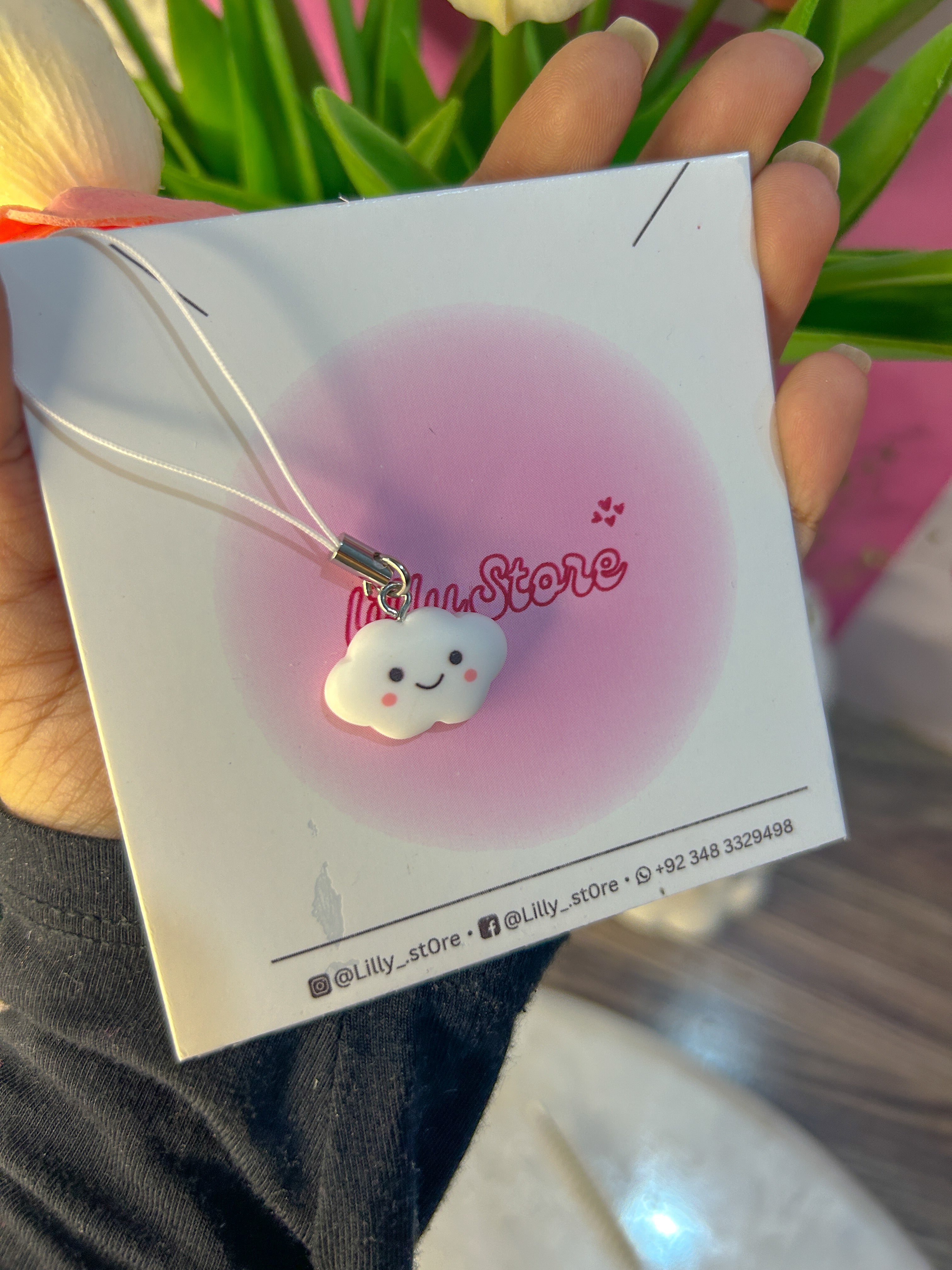 CLOUD PHONE CHARM