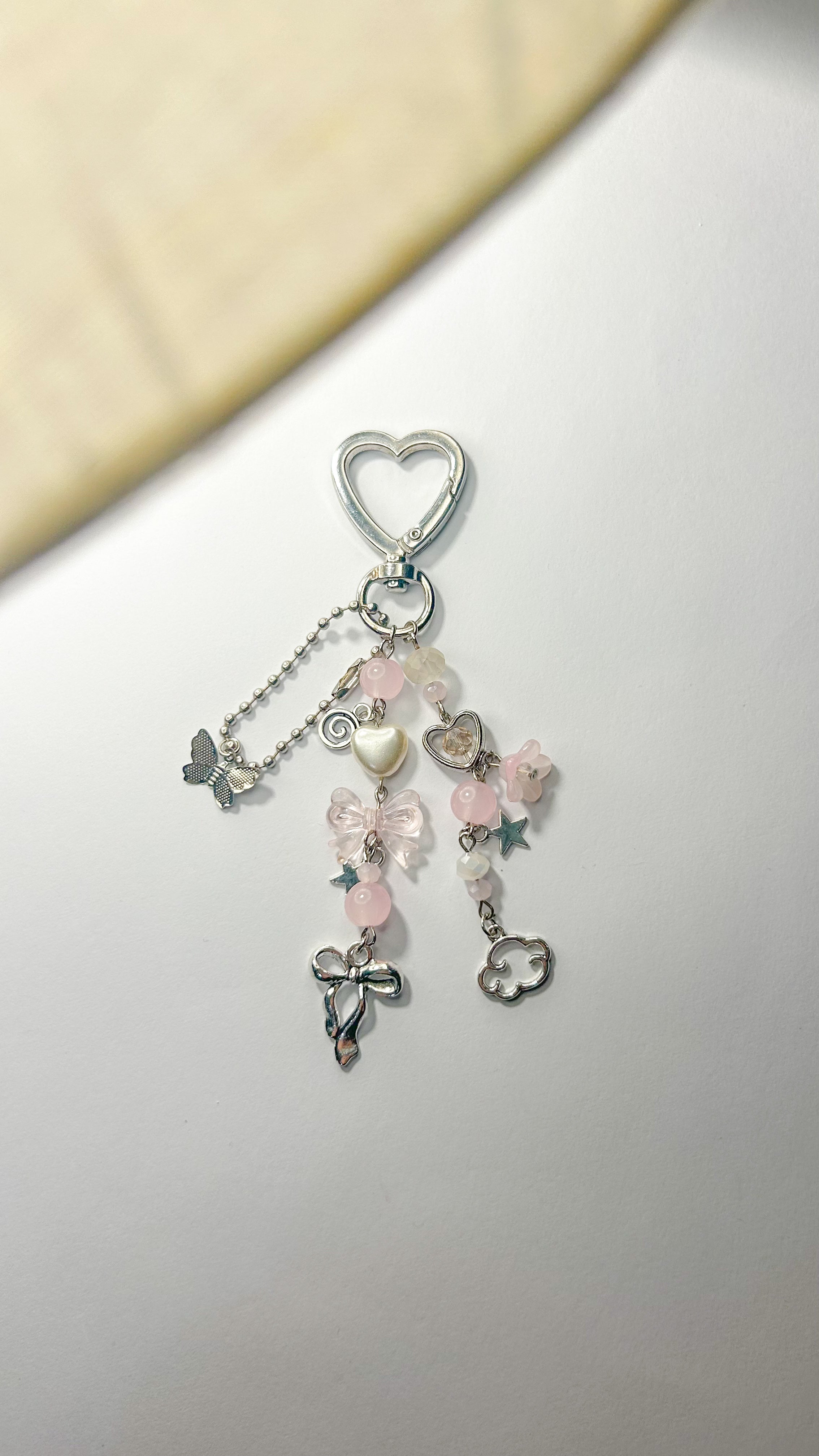 ✨ Charlotte Keychains — Soft Girl Fairycore Charm ☁️💗 (SINGLE)