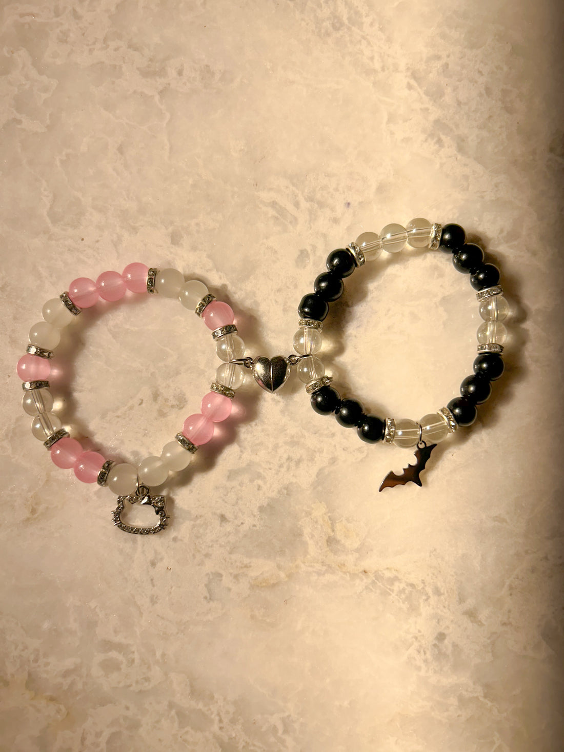 BATMAN & HELLO KITTY BRACELETS FOR COUPLES