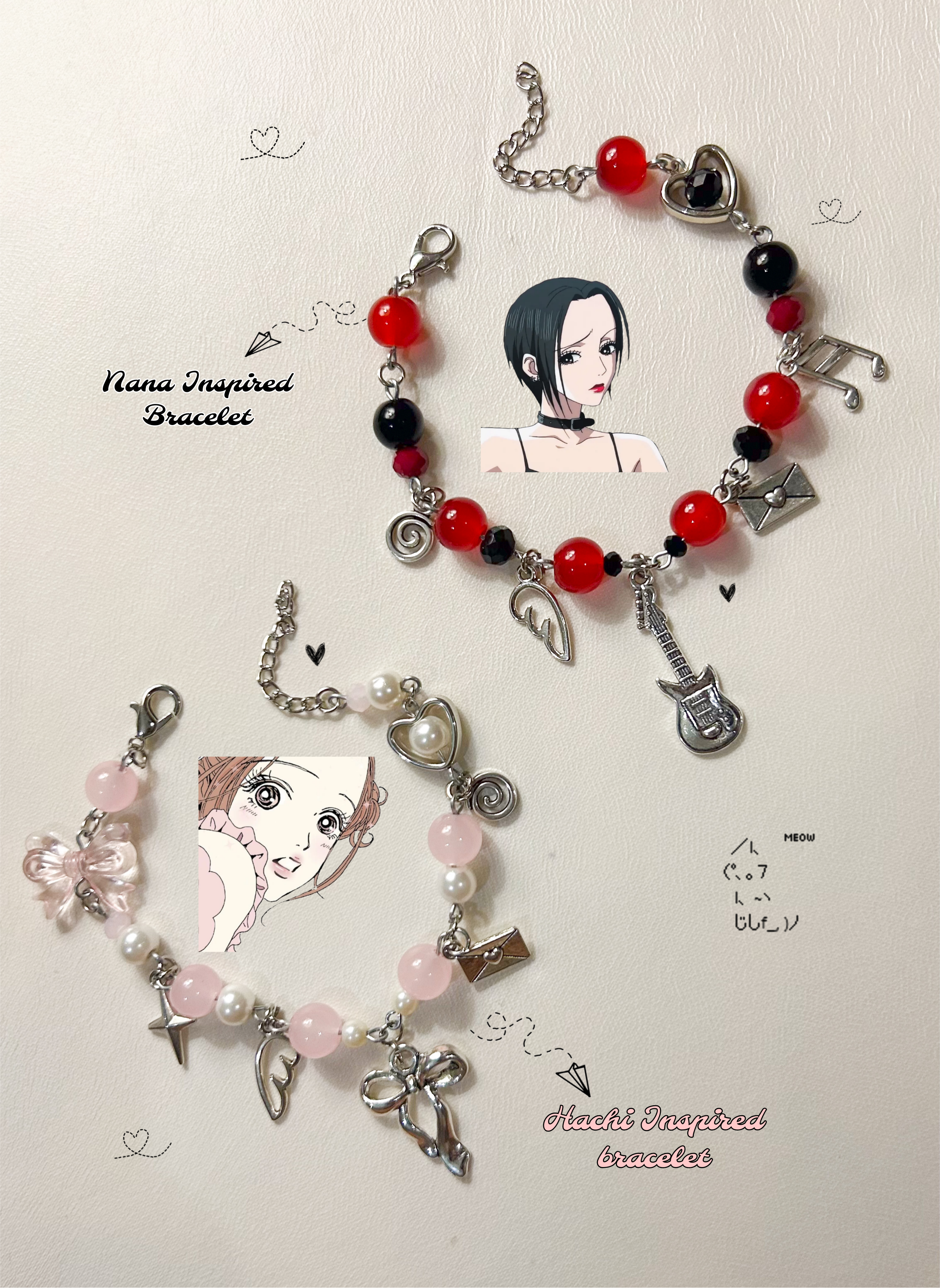 NANA & HACHI INSPIRED BRACELETS