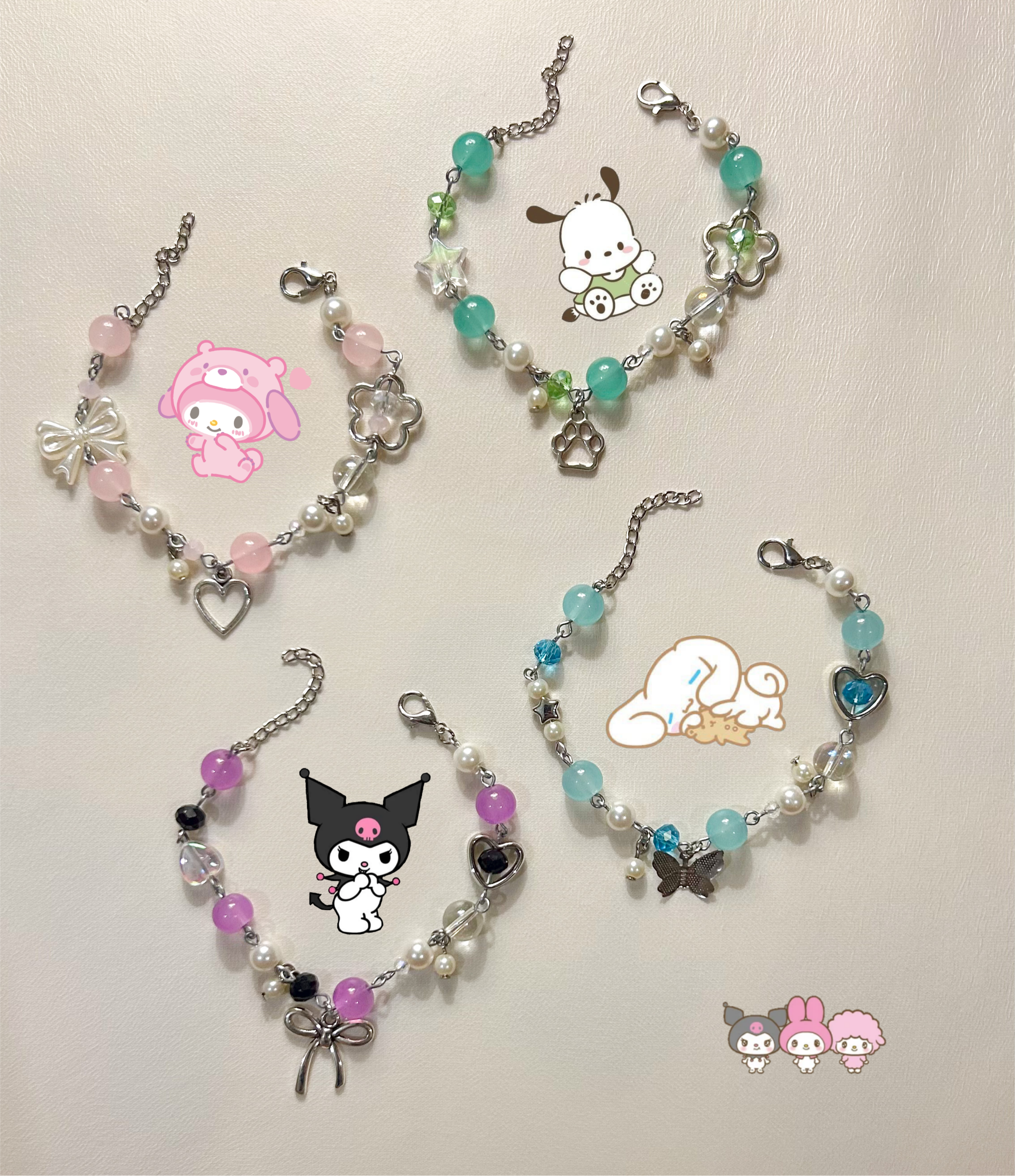 SANRIO COLLECTION BRACELETS FOR WOMENS
