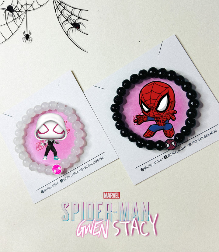 SPIDERMAN & GWEN STACY COUPLE BRACELETS