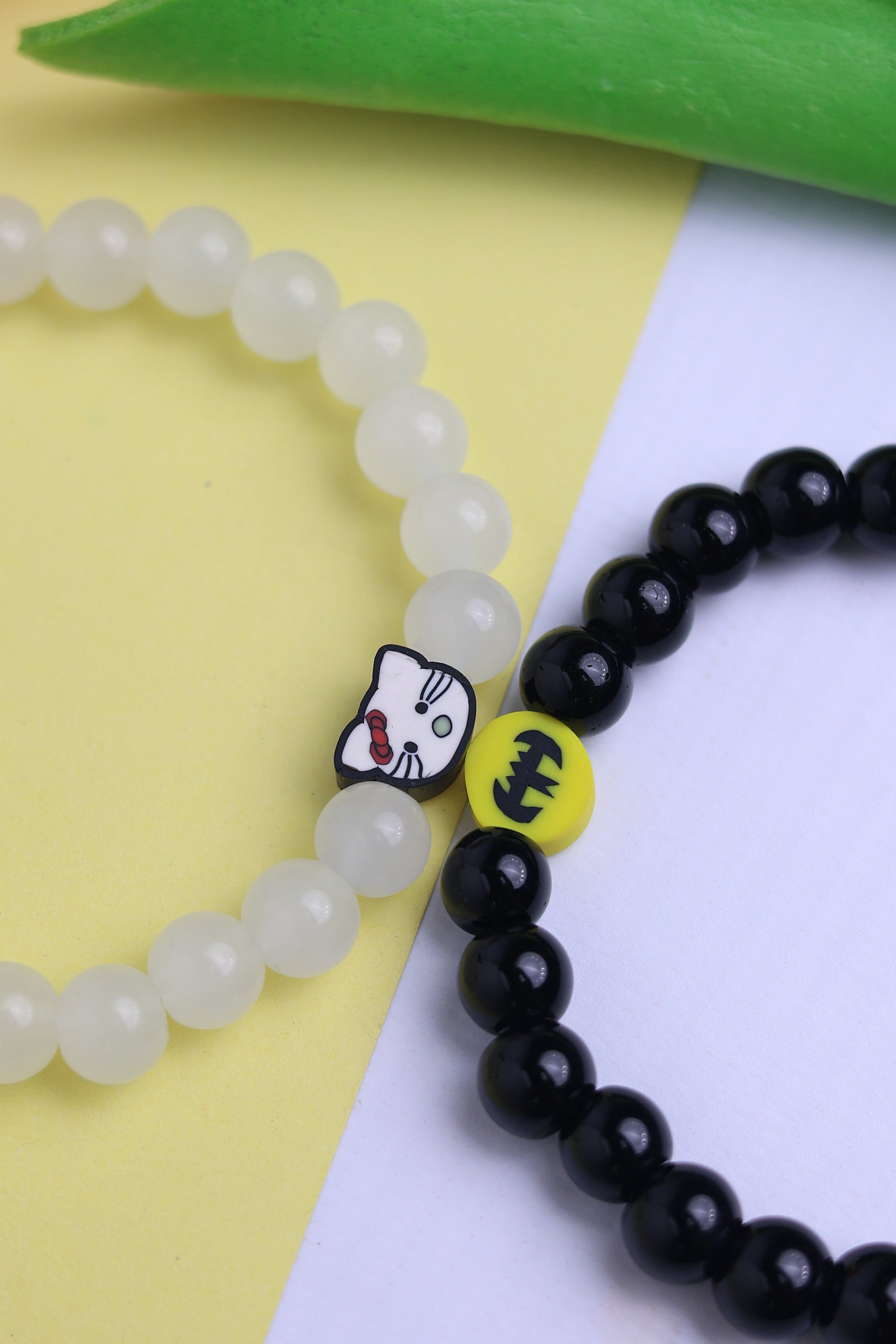 BEADED BATMAN & HELLO-KITTY BRACELETS FOR COUPLE