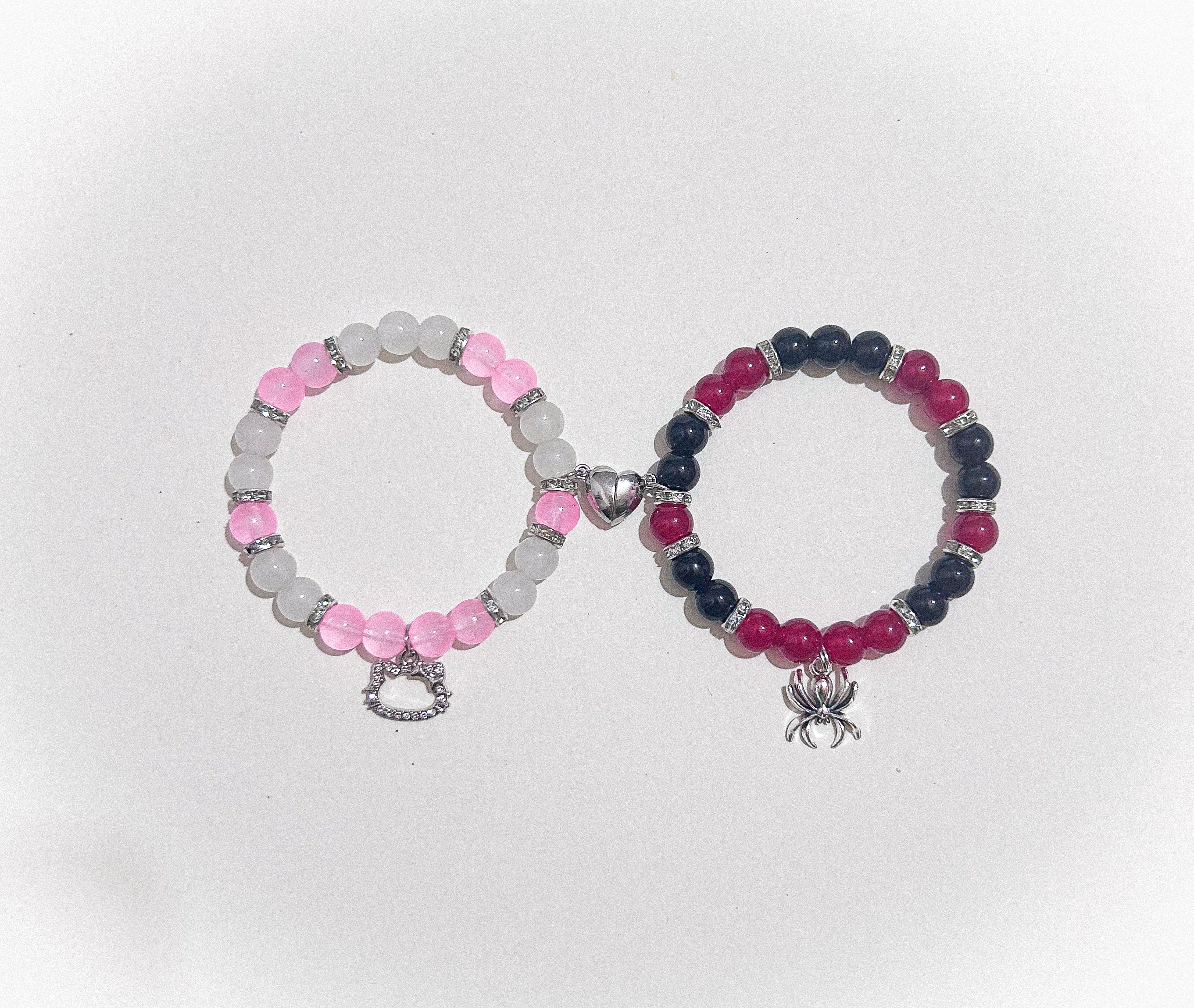 SPIDERMAN & HELLOKITTY INSPIRED COUPLE BRACELET
