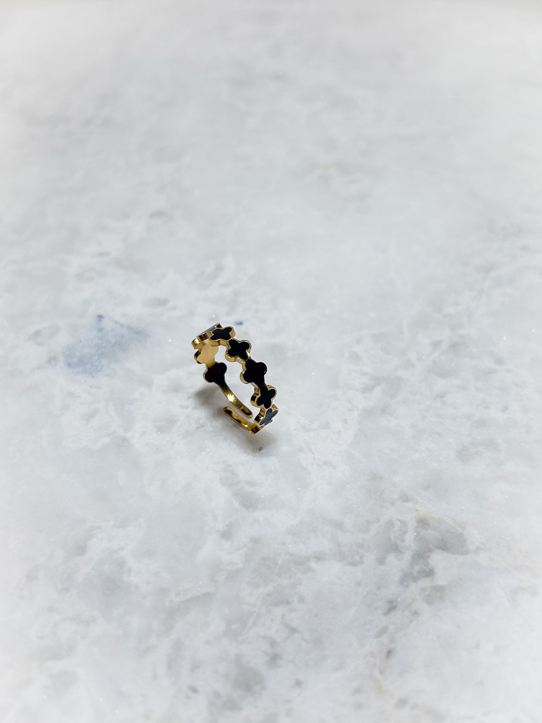 CLOVER RING (STAINLESS STEEL)