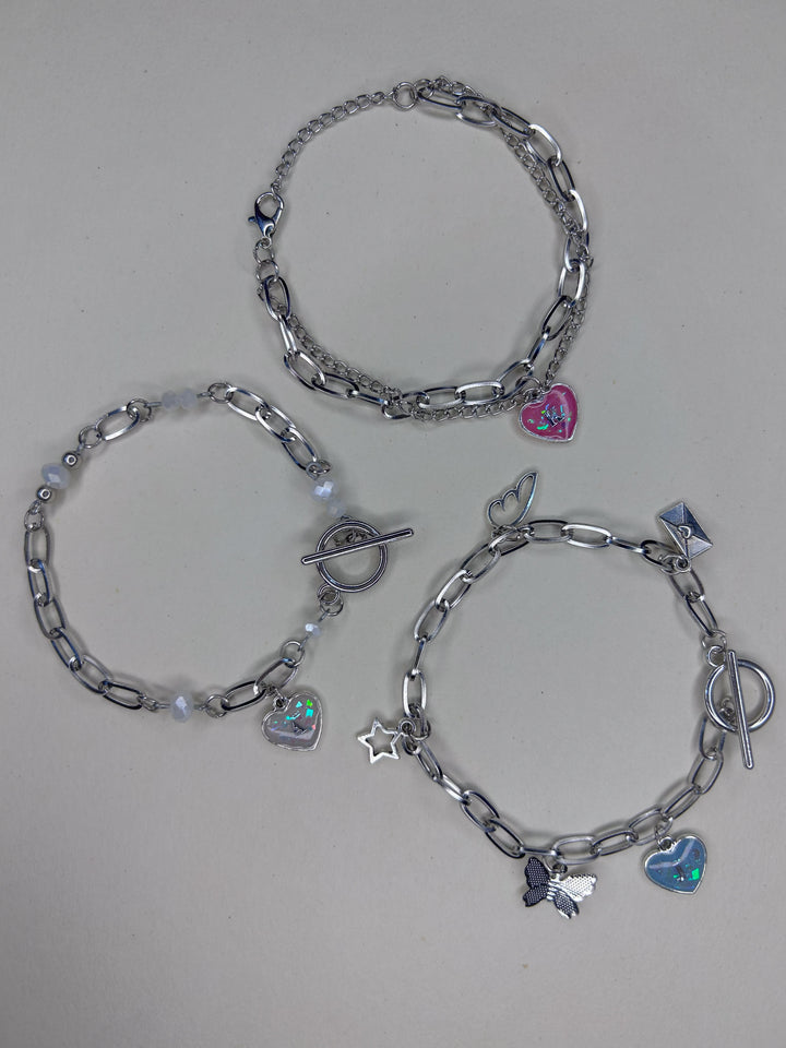 INITIAL PENDANT BRACELETS