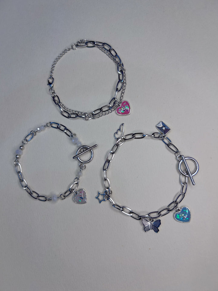 INITIAL PENDANT BRACELETS