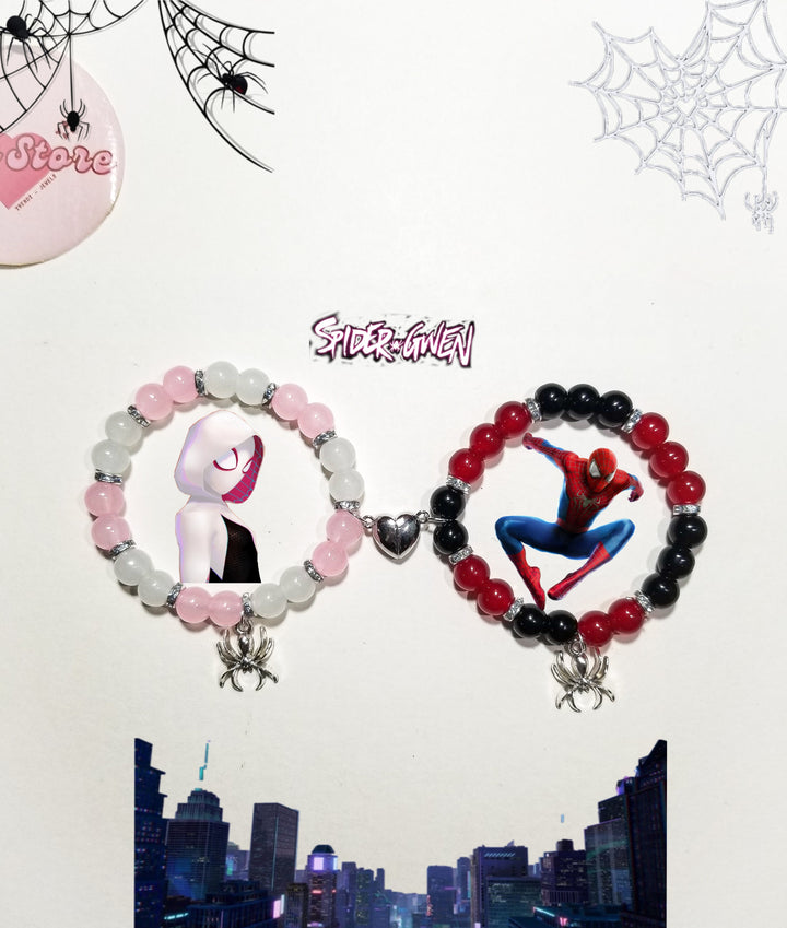 SPIDERMAN & GWEN STACY INSPIRED BRACELETS